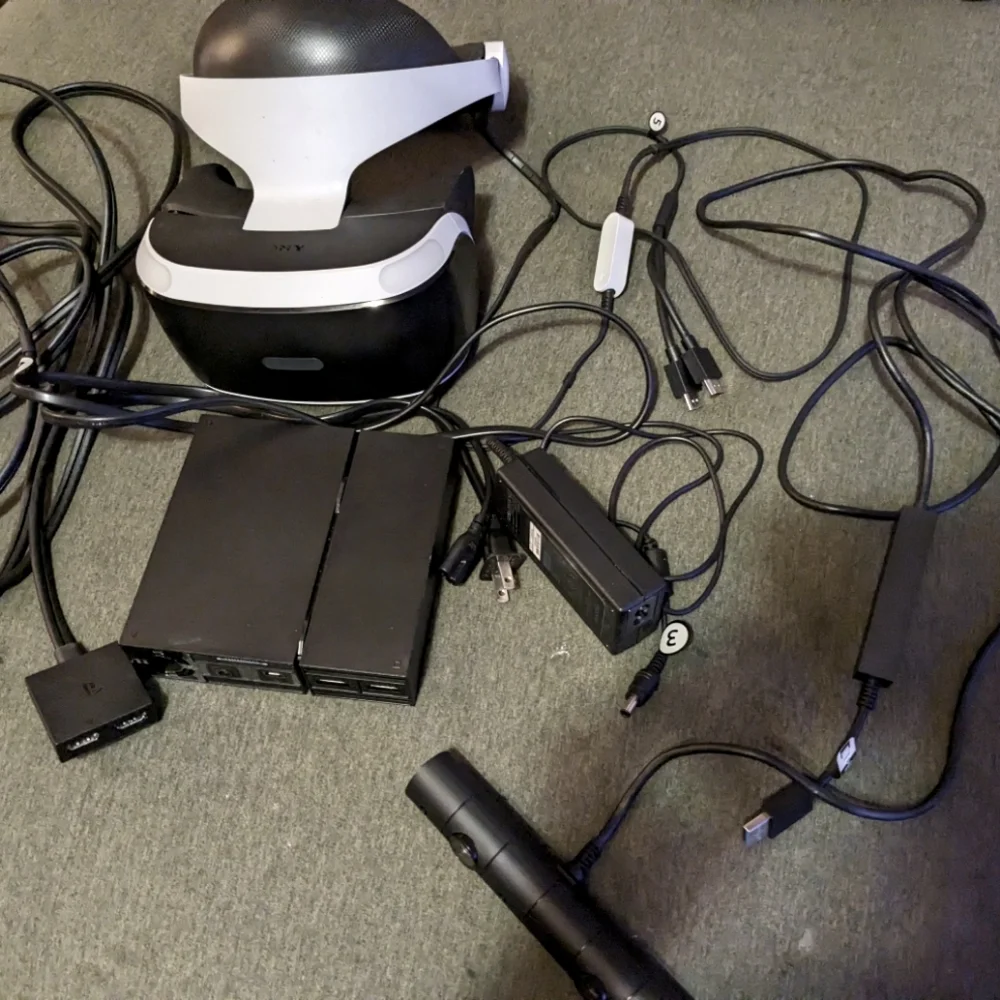 PS4 VR headset